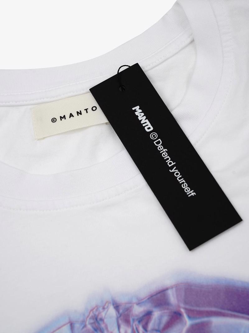 MANTO MIRAGE tshirt- WHITE